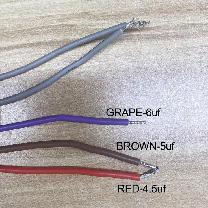 5 Wire Capacitor CBB61 Ceiling Fan for Compatible with New TECH,4.5uf+5uf+6uf 250VAC