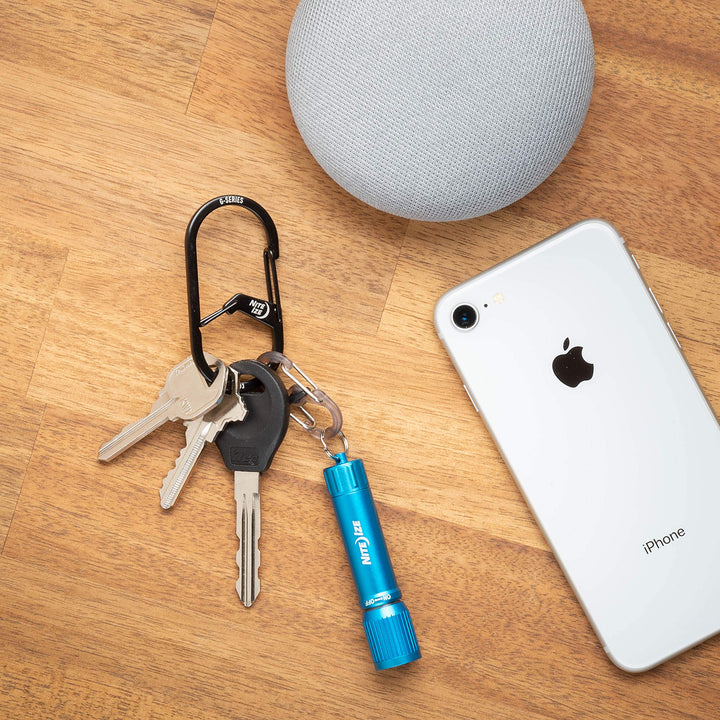 GS3-01-R6 G-Series Dual Chamber Carabiner, Size #3 1-Pack, Black