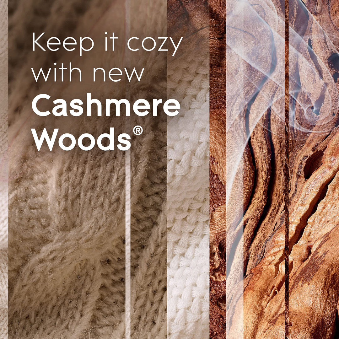 Plugins Scented Oil Air Freshener, Cashmere Woods, 3 count, 2. 01 Fluid Ounce