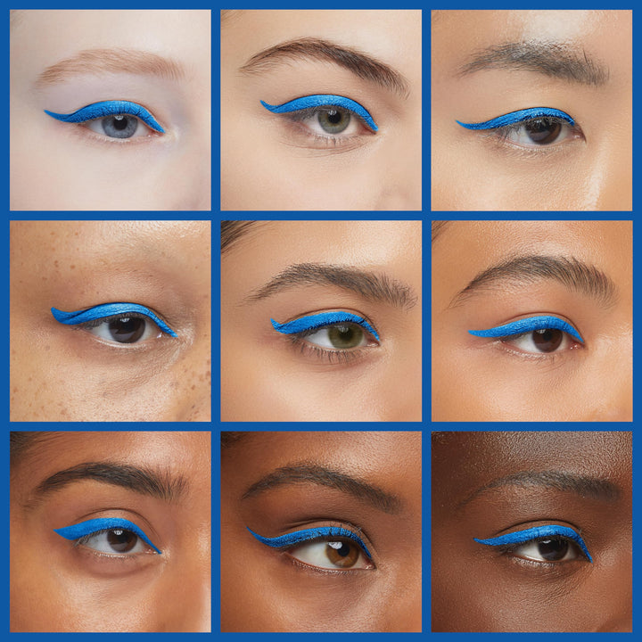 PROFESSIONAL MAKEUP Epic Wear Liquid Liner, Long-Lasting Waterproof Matte Eyeliner - Sapphire
