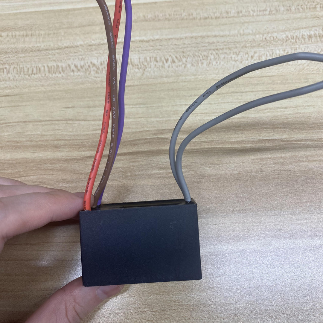 5 Wire Capacitor CBB61 Ceiling Fan for Compatible with New TECH,4.5uf+5uf+6uf 250VAC