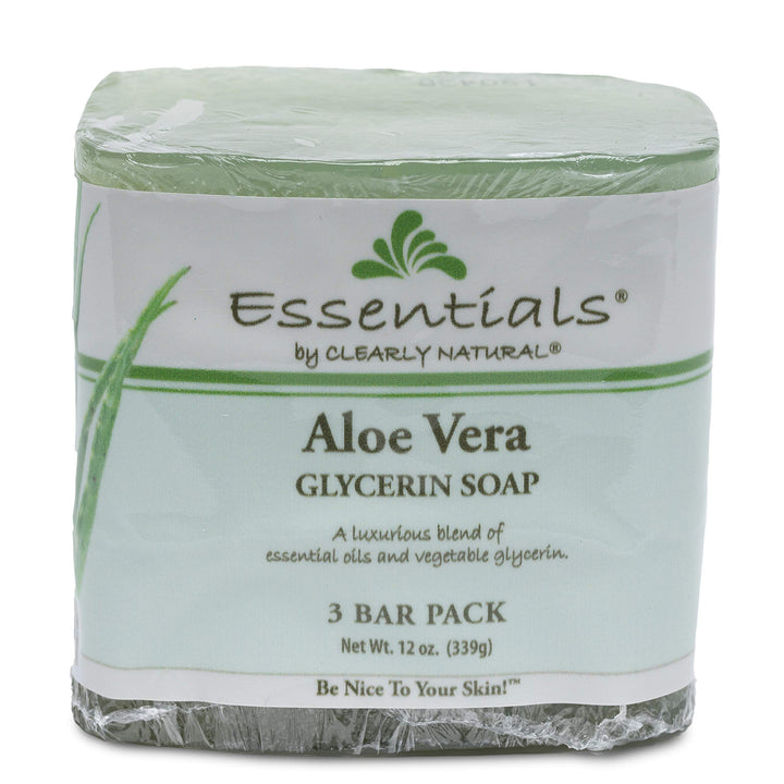 Glycerine Bar Soap, Aloe Vera, 12 oz, 3 Count