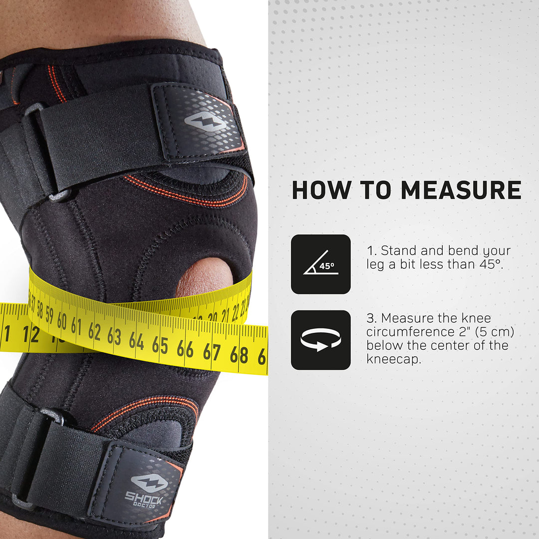 870 Knee Brace, Knee Support for Stability, Minor Patella Instability, Meniscus Injuries, Minor Ligament Sprains for Men & Women, Sold as Single Unit (1)