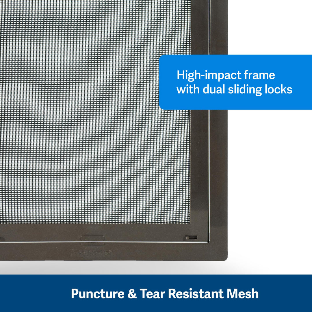 Cat Door for Screen Door - Size Small – for Small Dogs and Cats up to 30 lb – Use in Screen Doors – Window Screens and Porch Screens