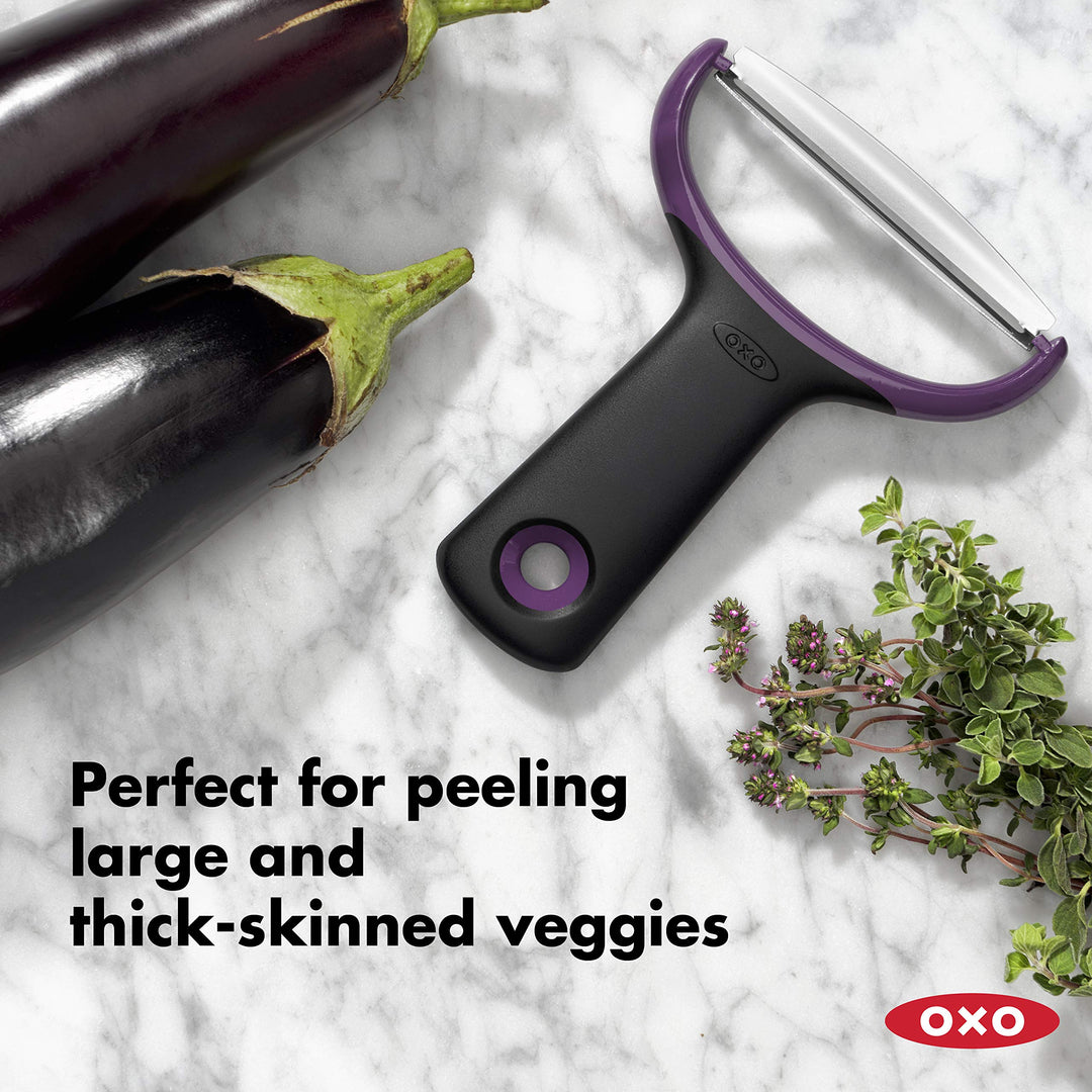 Good Grips Large Vegetable Y Prep Peeler, Black
