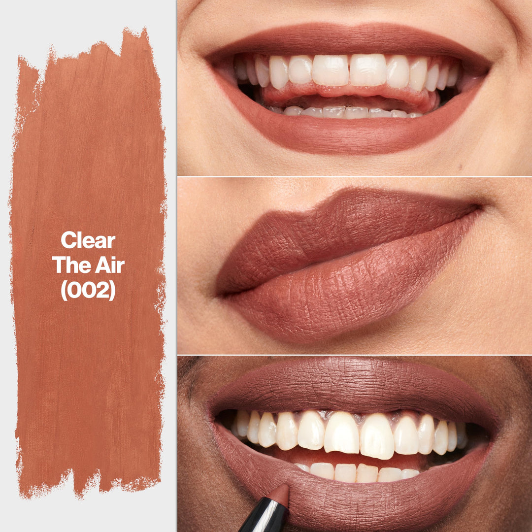 Revlon ColorStay Matte Lite Crayon Lipstick with Built-in Sharpener, Smudgeproof, Water-Resistant Non-Drying Lipcolor