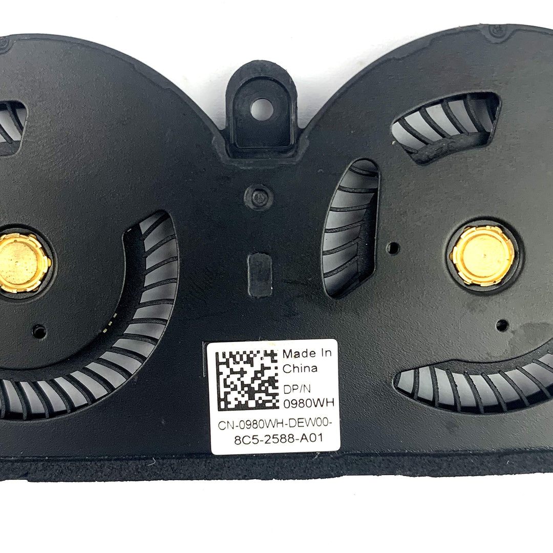 New Cooling Fan Replacement for DELL XPS13 9370 9380 CPU Cooling Fan ND55C19-16M01 DP/N 0980WH CN-0980WH 0PNWJR DFS350705P00T