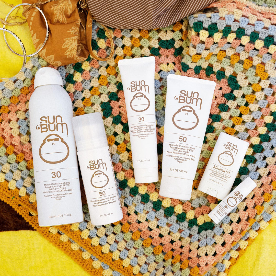SPF 30 Mineral Sunscreen Lip Balm | Hawaii 104 Act Compliant (Octinoxate & Oxybenzone Free) Broad Spectrum Natural Lip Care with UVA/UVB Protection | .15 oz
