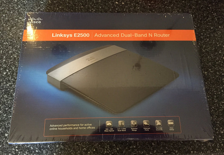 E2500 (N600) Advanced Simultaneous Dual-Band Wireless-N Router