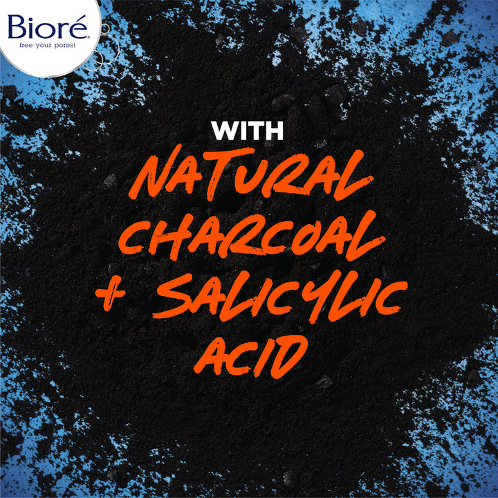 Charcoal Acne Cleanser, Salicylic Acid Treatment, Helps Prevent Breakouts, Oil Absorption and Control for Acne Prone, Oily Skin, 6.77 Ounce
