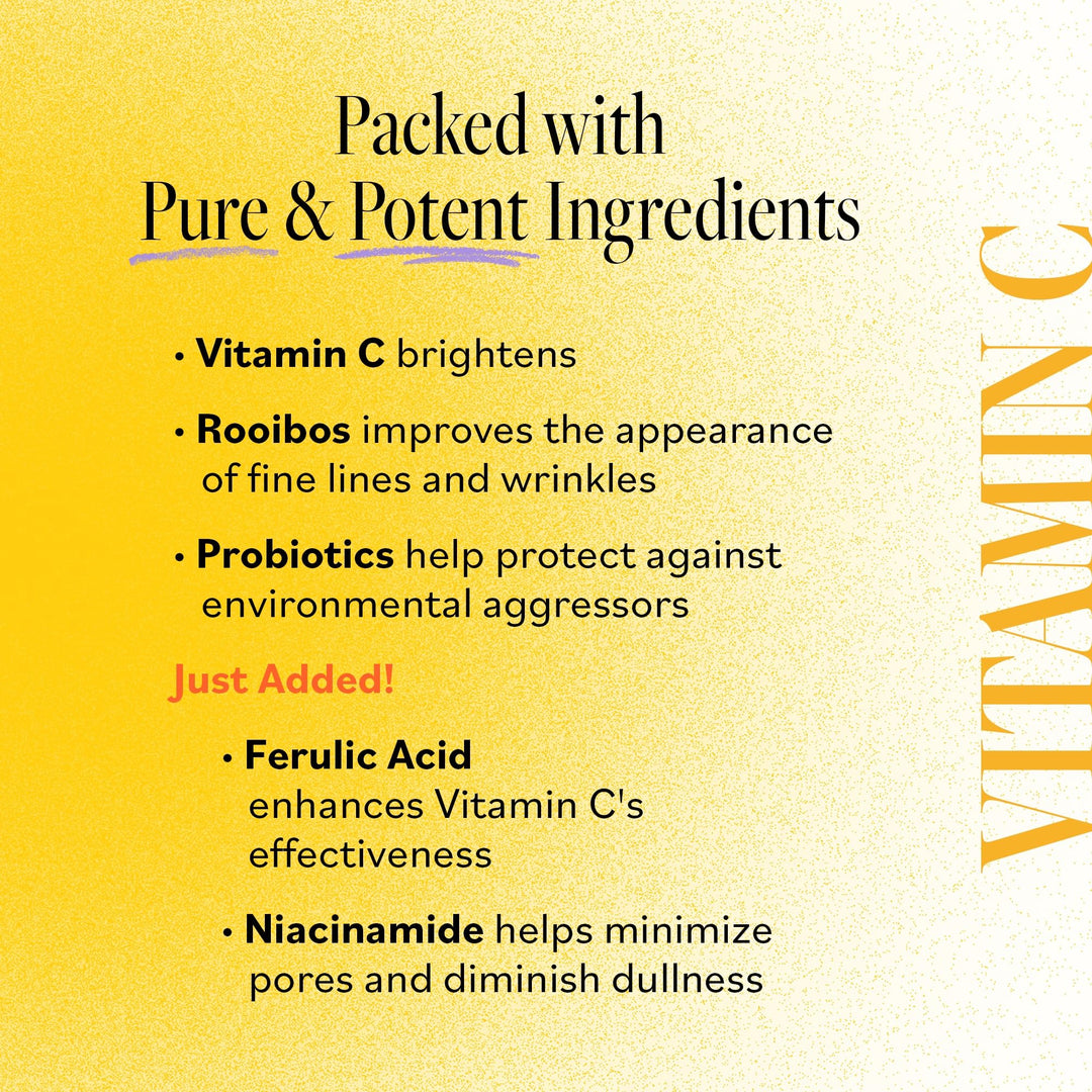 Vitamin C Renewing Moisturizer – Brightening and Hydrating Facial Skin Renewing Cream – Anti-Aging Facial Moisturizer and Day Cream, 2 oz