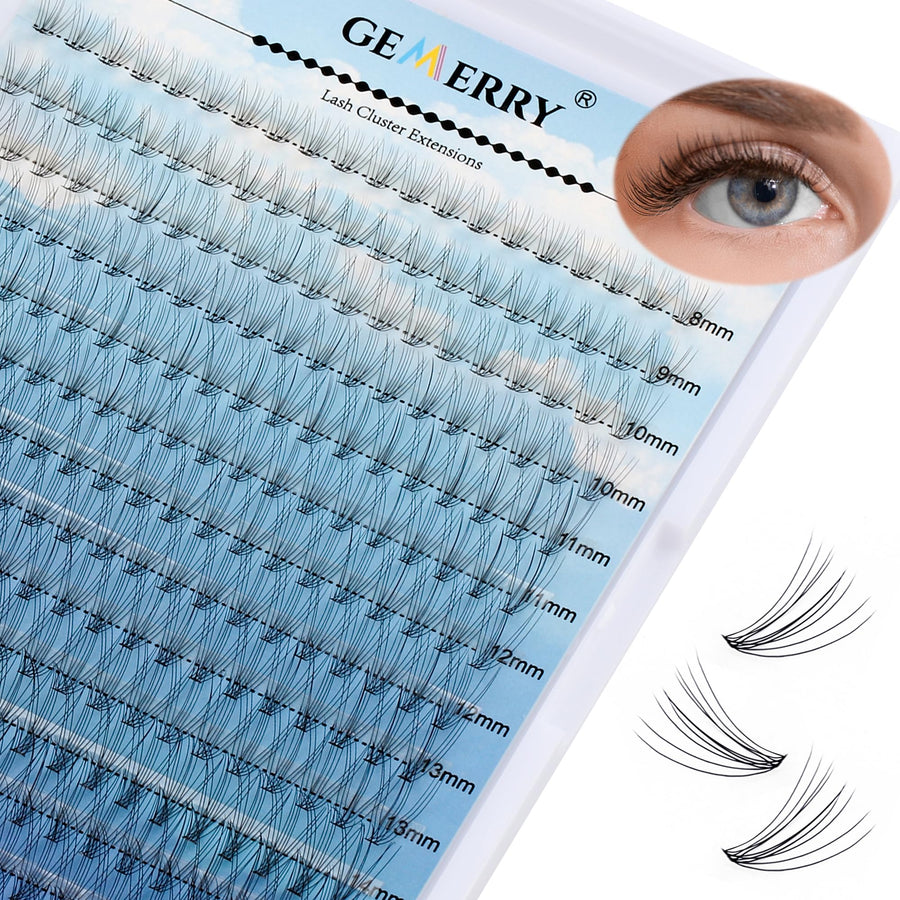 Volume Lash Extensions 0.07 C Curl 8-14mm Mixed Tray Easy Fanning Lashes 2D 3D 4D 5D 6D 10D-20D Rapid Auto Blooming Matte Black Mega Volume Eyelashes (0.07-C Curl, Mix 8-14mm)