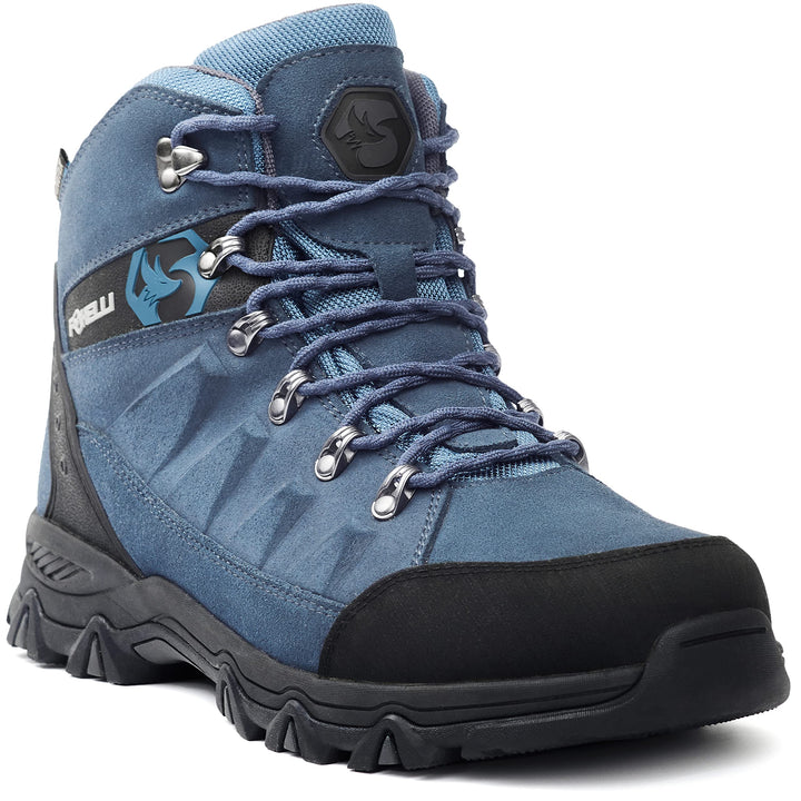 Men’s Hiking Boots – Waterproof Breathable & Lightweight Suede Leather Hiking Boots for Men