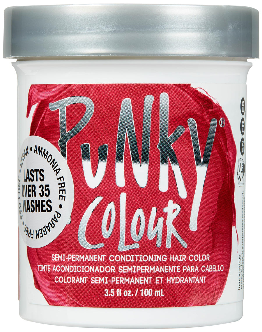 Cherry on Top Semi Permanent Conditioning Hair Color, Vegan, PPD and Paraben Free, lasts up to 25 washes, 3.5oz