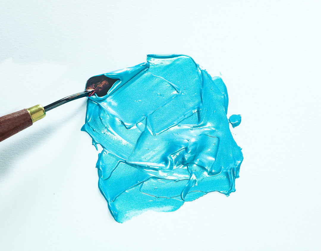 Pebeo Studio Acrylics High Viscosity, Fine Acrylic, 250 ml - Iridescent Blue Green, (169357), 8.45 Fl Oz (Pack of 1)