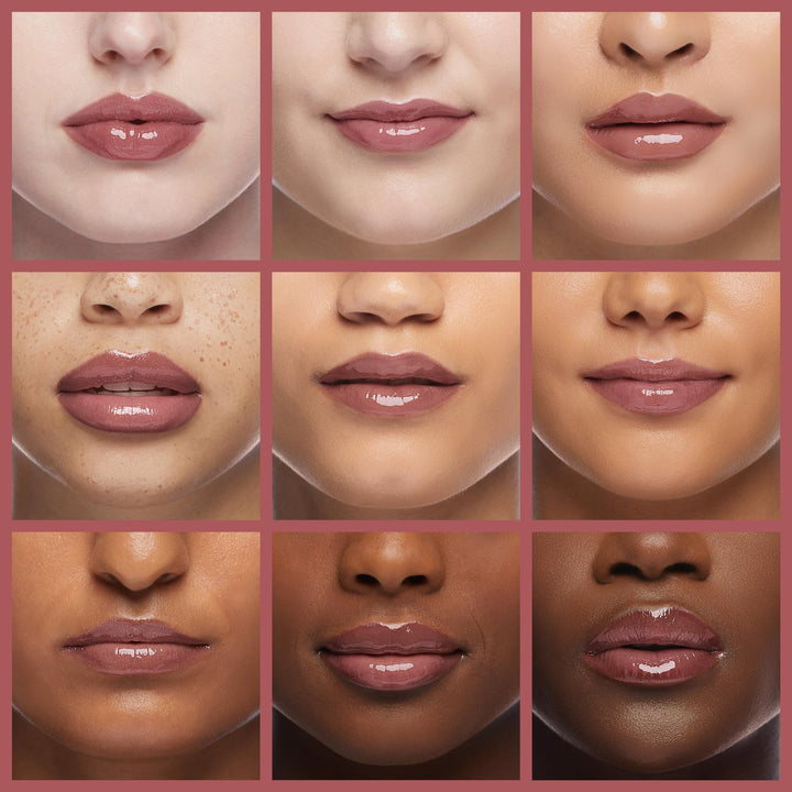 Revlon Super Lustrous Glass Shine Lipstick, Moisturizing Lipstick with Aloe and Rose Quartz in Pink, 003 Glossed up Rose, 0.15 oz