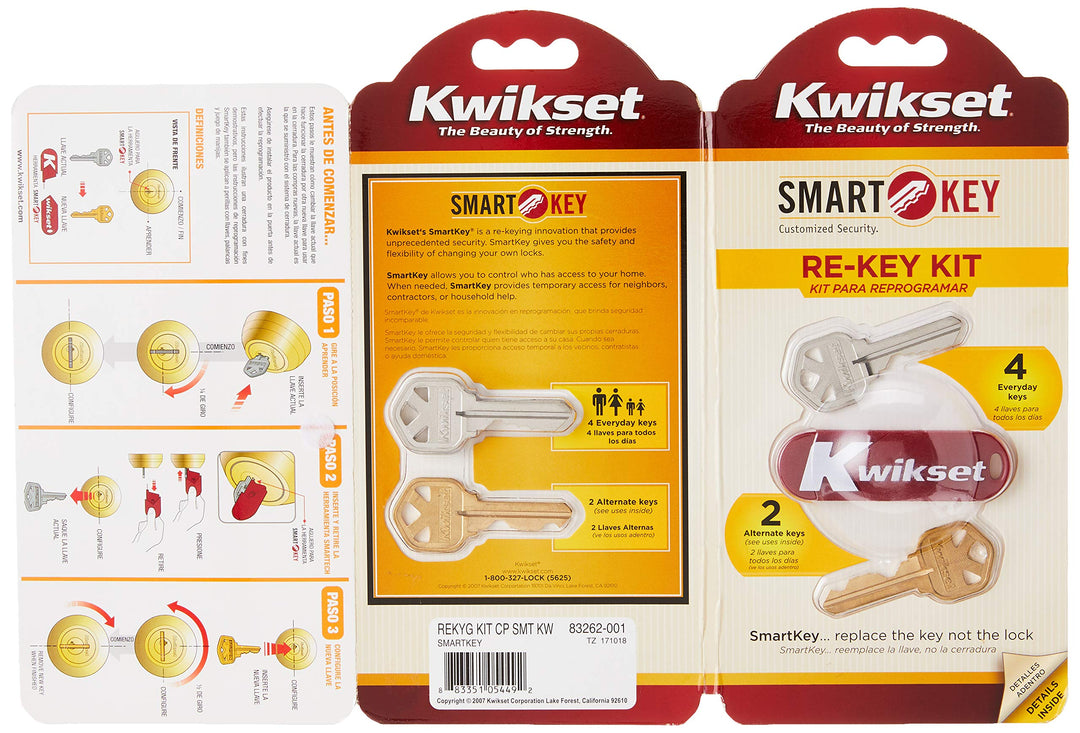 SmartKey Re-keying Kit REKYG KIT CP SMT KW