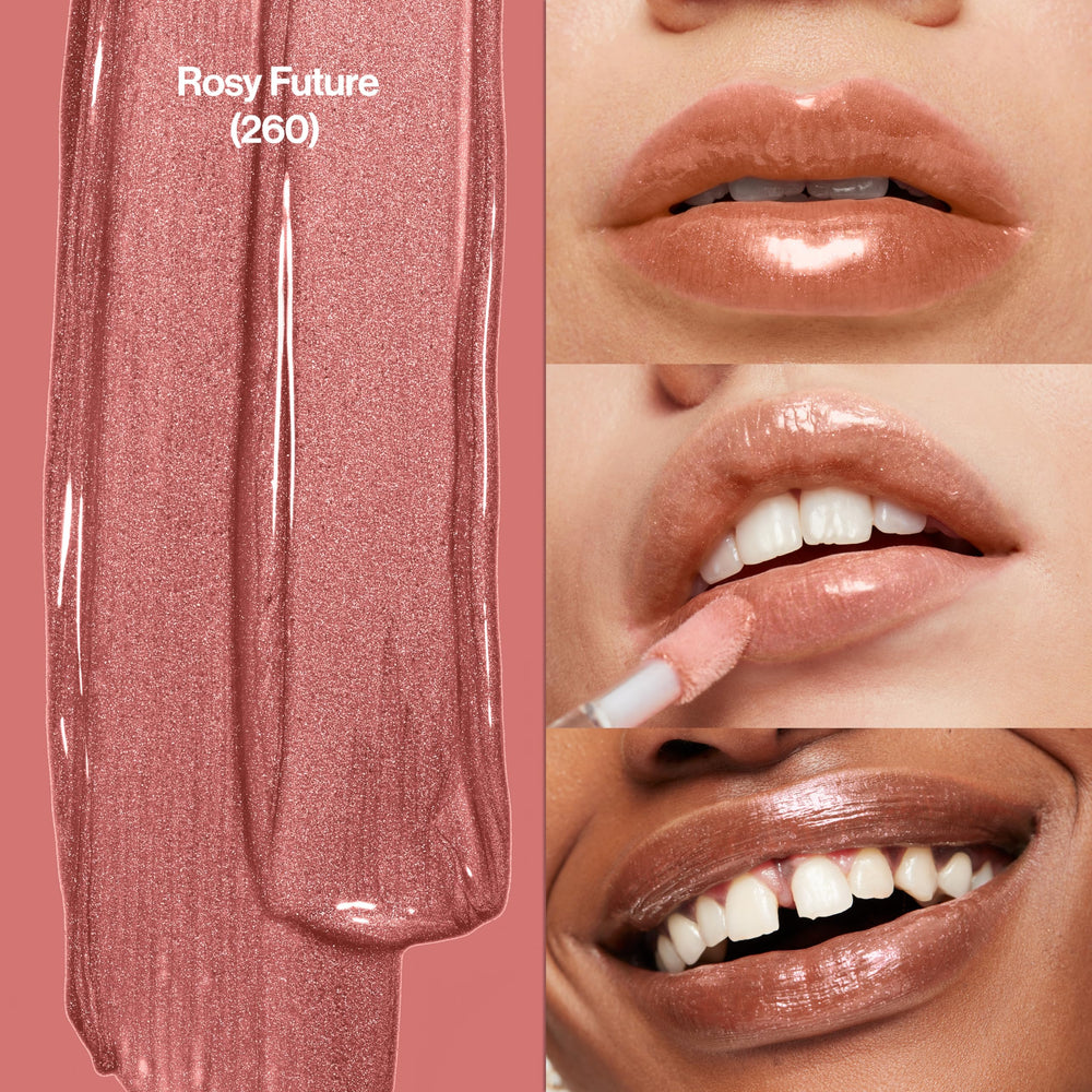 Super Lustrous Glossy Finish Lip Gloss (Rosy Future, 0.13 Fl Oz)