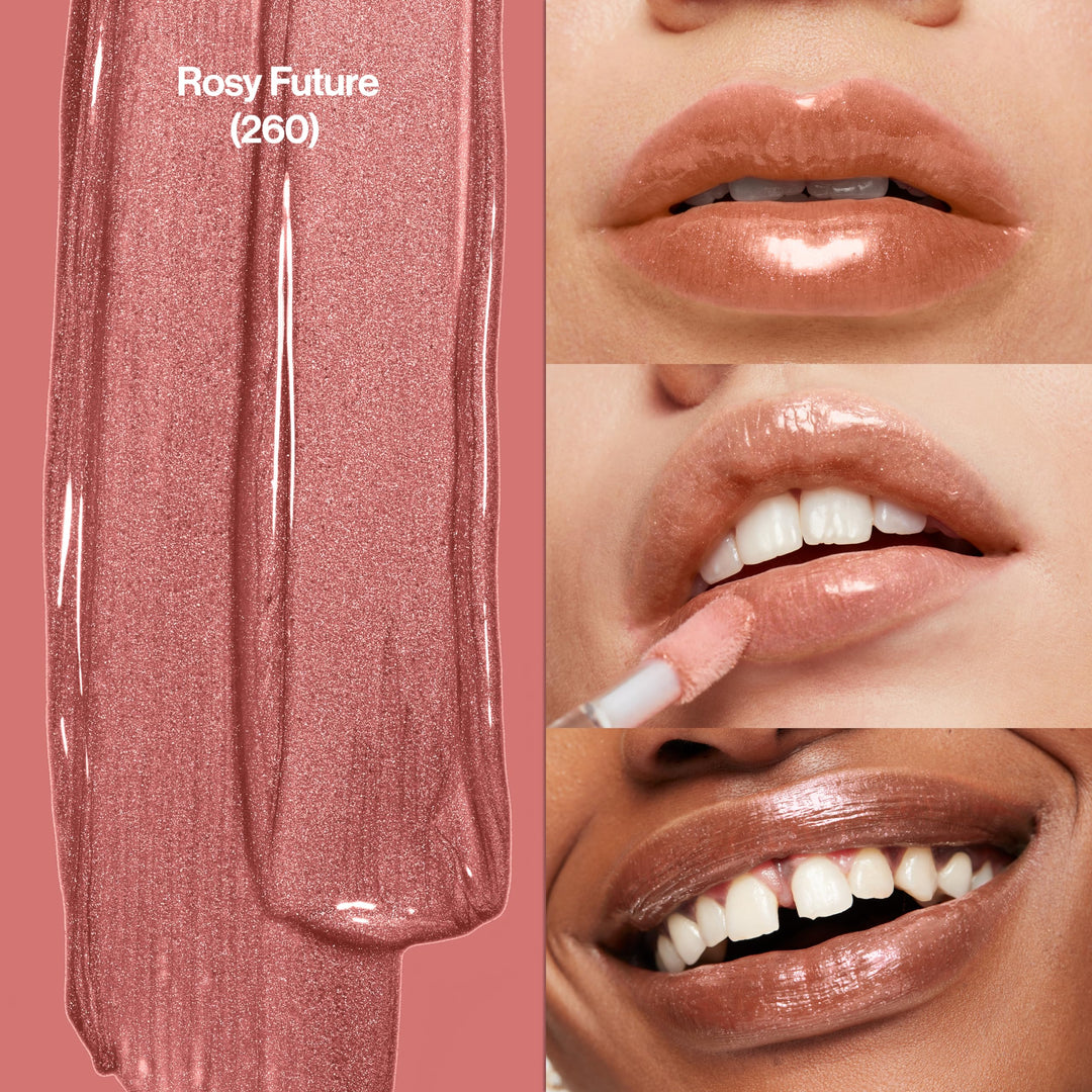 Super Lustrous Glossy Finish Lip Gloss (Rosy Future, 0.13 Fl Oz)