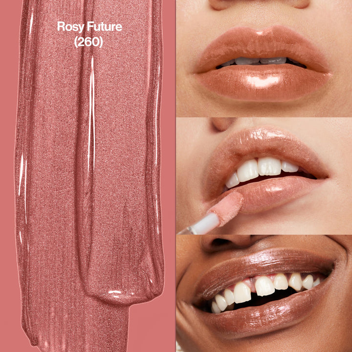 Super Lustrous Glossy Finish Lip Gloss (Rosy Future, 0.13 Fl Oz)