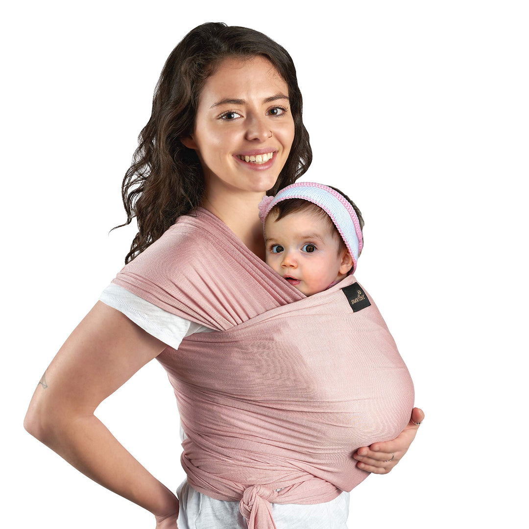 Lightweight Baby Wrap - Natural and Breathable Babywearing Carrier Sling for Babies, Infants, & Newborns