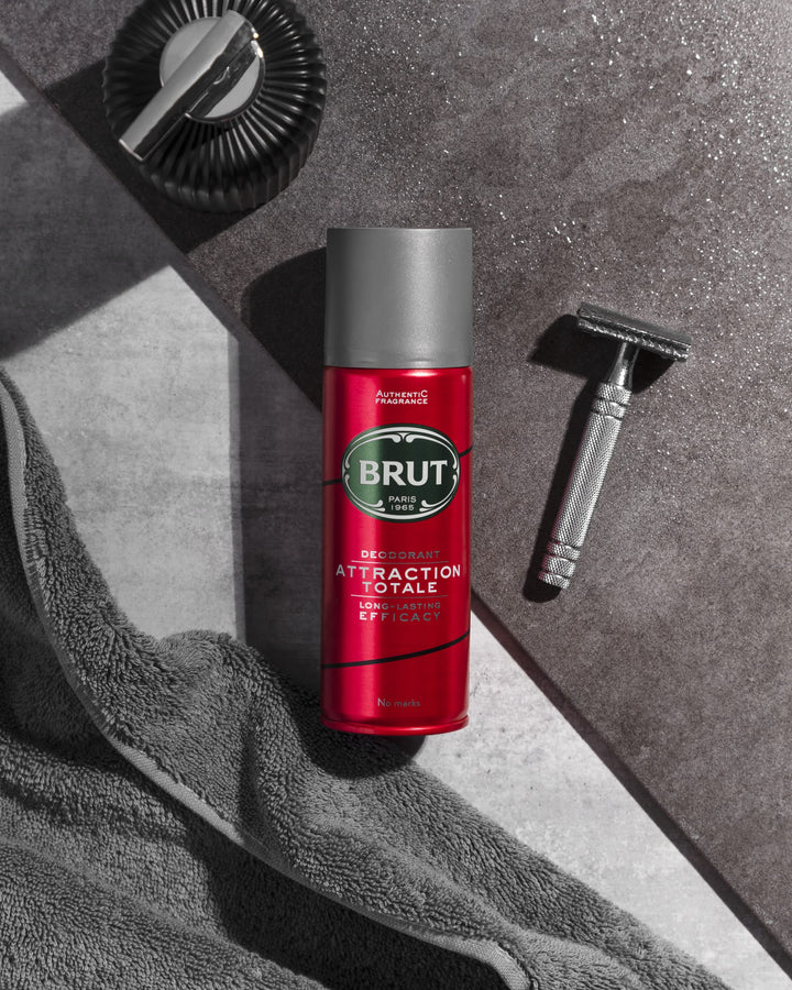 Attraction Total Deodorant Spray for Men, Red, 200 ml