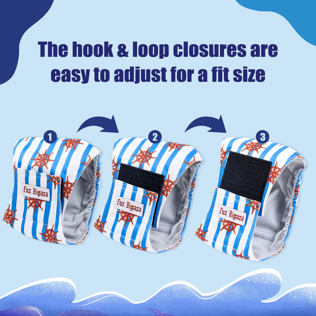 Dog Belly Bands for Male Dogs,Washable Dog Diapers Male,Reusable Dog Wraps Male(3 Pack,Small)