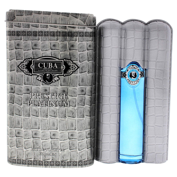 Prestige Platinum , 3 oz Eau De Toilette Spray for Men