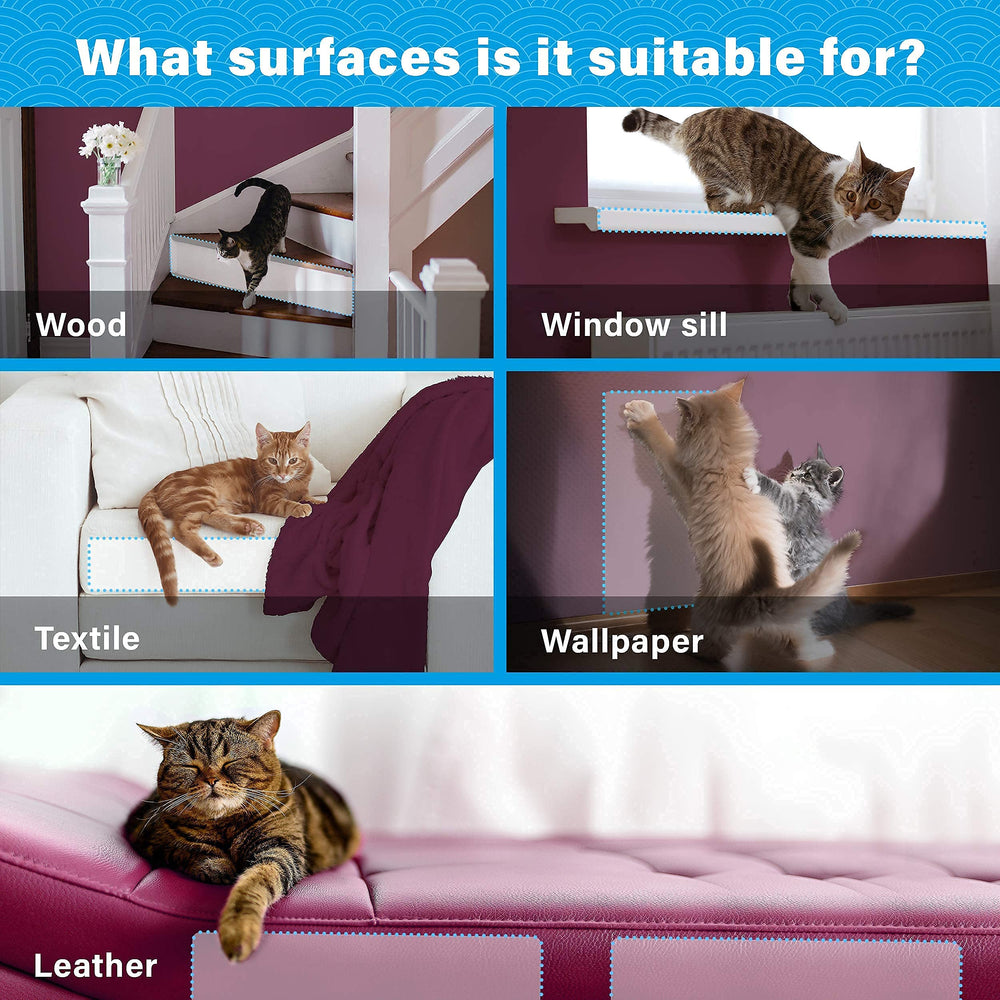 Large Breed Cat Anti Scratch Furniture Protector, Indoor Use