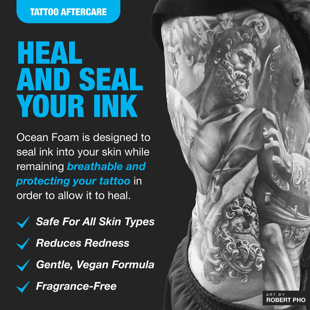 Ocean Foam Tattoo Aftercare, 2 Ounce