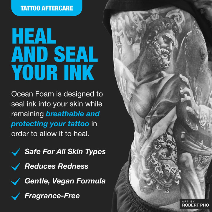 Ocean Foam Tattoo Aftercare, 2 Ounce