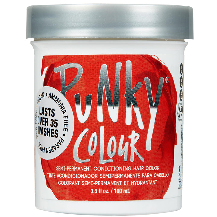 Fire Semi Permanent Conditioning Hair Color, Non-Damaging Hair Dye, Vegan, PPD and Paraben Free, Transforms to Vibrant Hair Color, Easy To Use and Apply Hair Tint, lasts up to 35 washes, 3.5oz