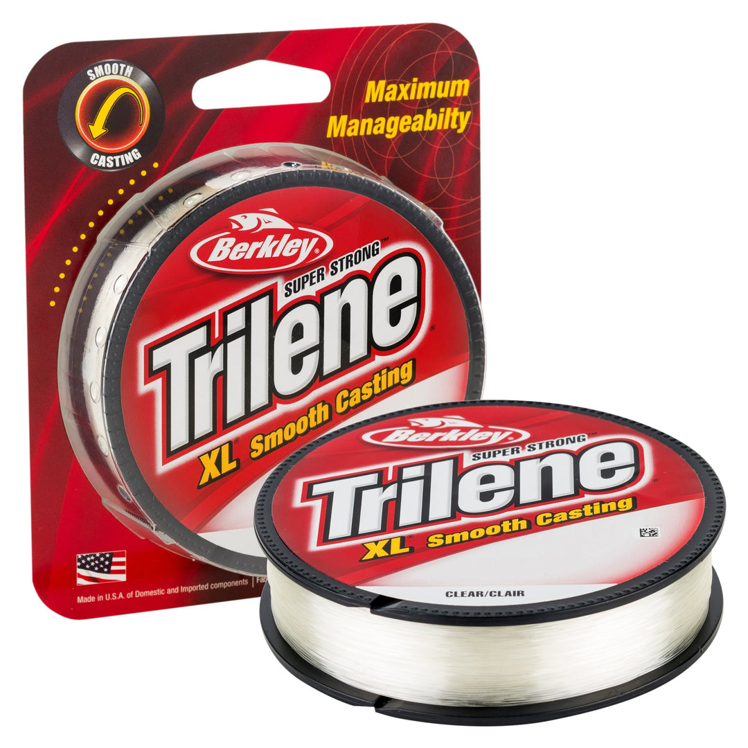 Berkley Trilene® XL®, Clear, 14lb | 6.3kg, 300yd | 274m Monofilament Fishing Line, Suitable for Freshwater Environments