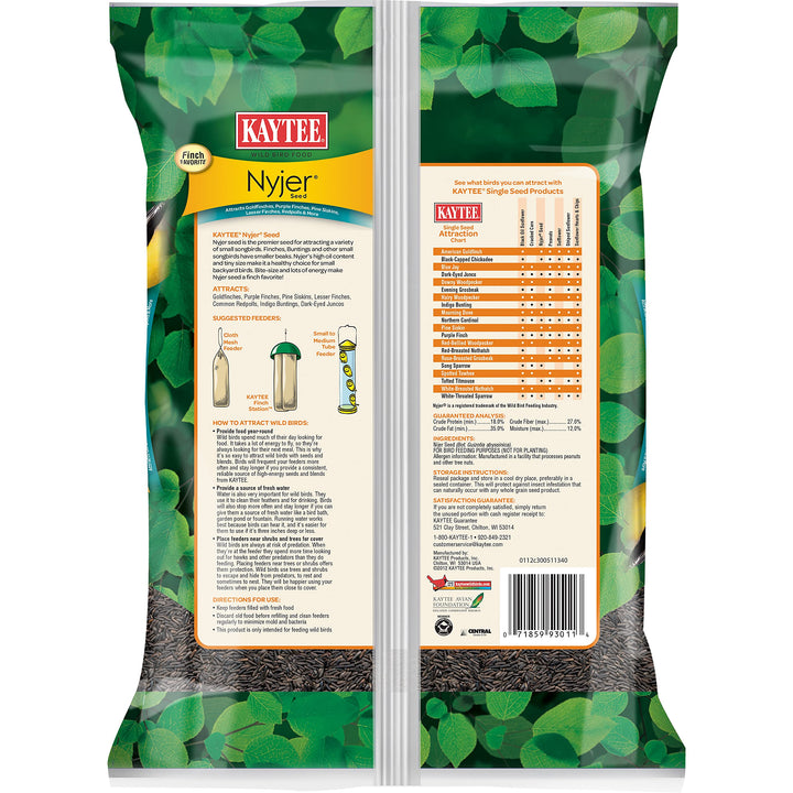 Nyjer Wild Bird Food Seed, 3 Pound