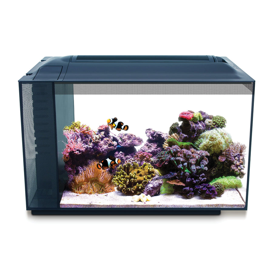 Evo XII Saltwater Aquarium Kit, 13.5 Gal. – Saltwater Fish Tank with Reef-Capable LED, Efficient 3-Stage Filtration and Seamlessly Integrated Hardware