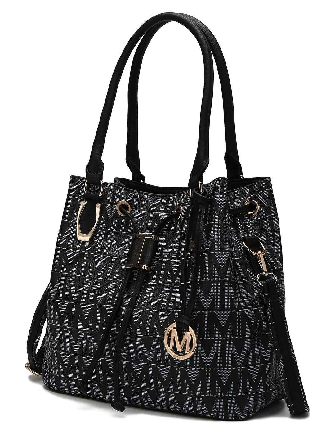 Shoulder Bag for Women, PU Leather Pocketbook Top-Handle Crossbody Purse Tote Satchel Handbag Black
