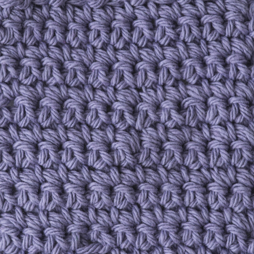 Lily Sugar 'N Cream Yarn, 2.5 Ounce, Hot Purple, Single Ball