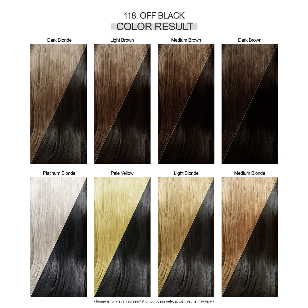 Creative Image Hair Color #118 Off Black AD