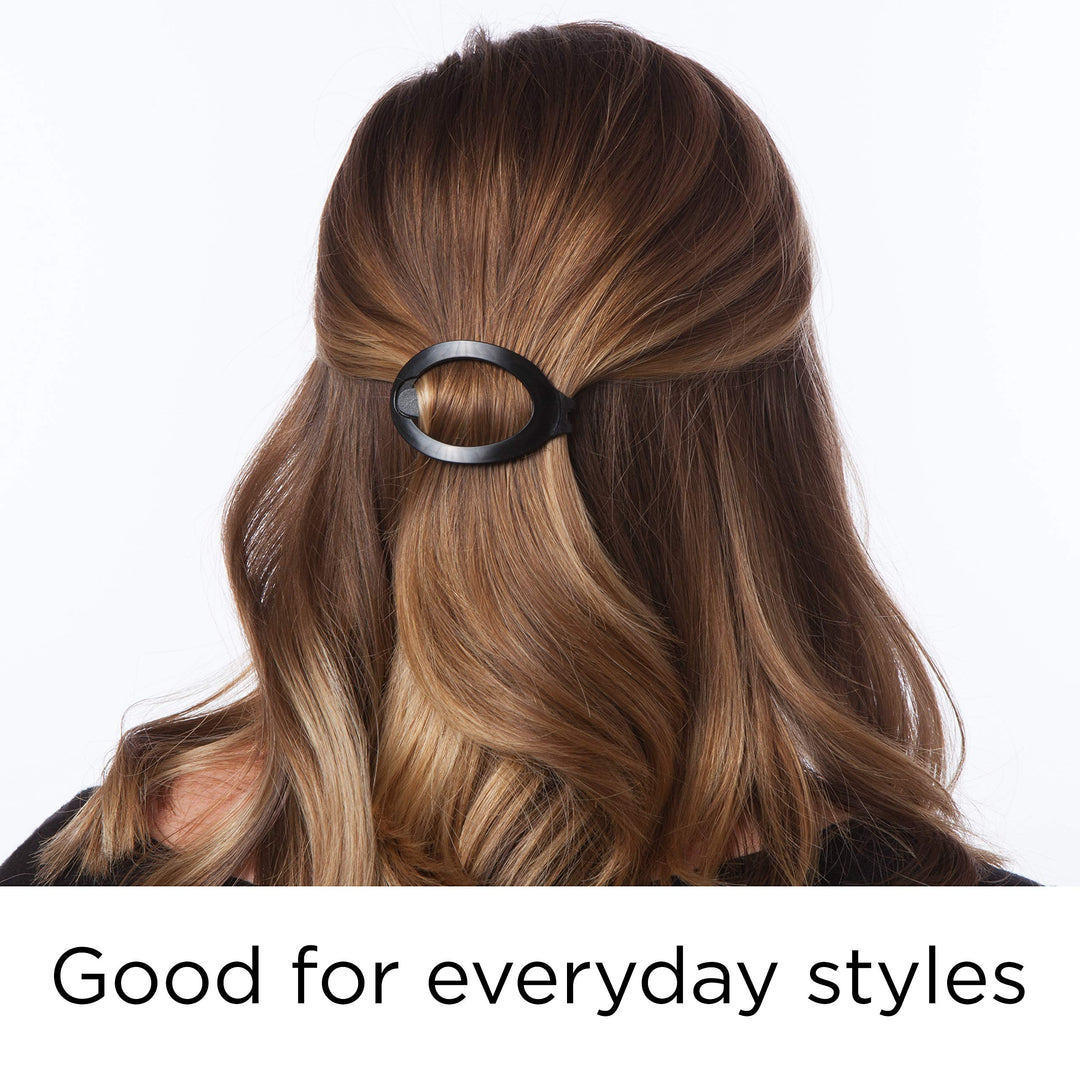 Goody Ouchless Flex Small Updo Hair Barrettes, 2 Count (Pack of 3)