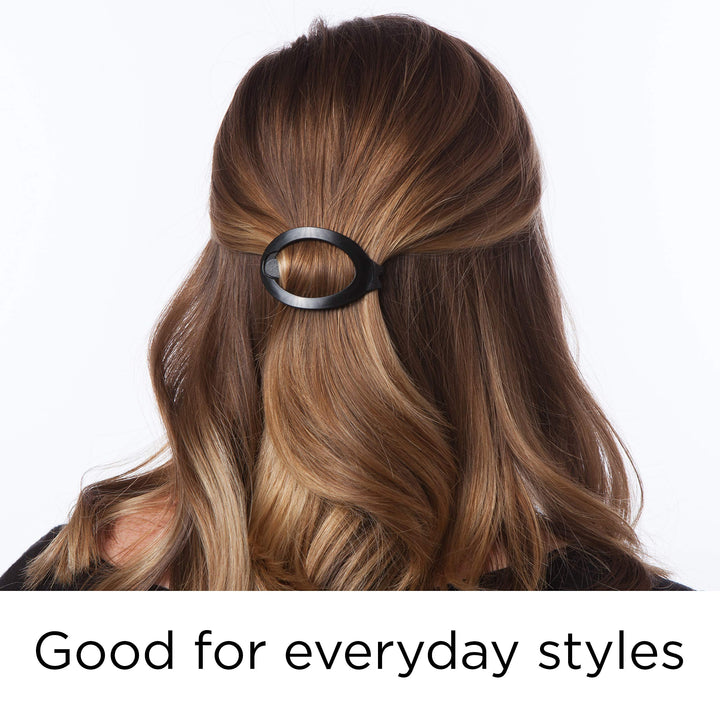 Goody Ouchless Flex Small Updo Hair Barrettes, 2 Count (Pack of 3)