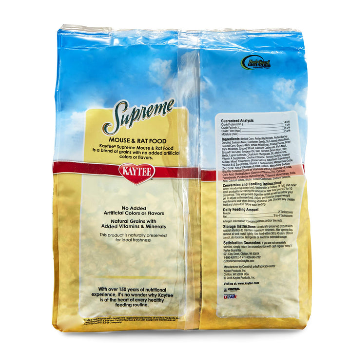 Supreme Pet Mouse and Rat Food, 4 lb