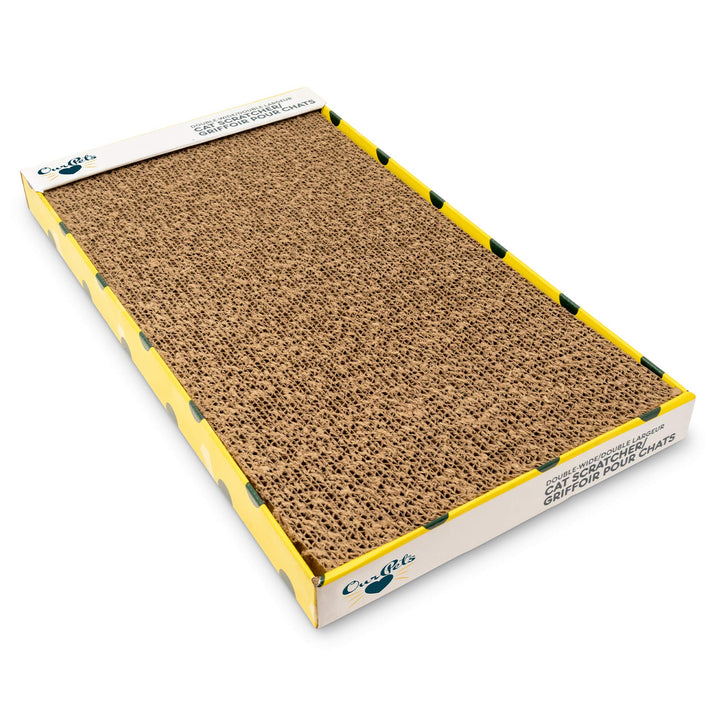 Cosmic Cat Scratcher, North-American Grown Catnip Included, Reversible for Twice the Use, 18.13 x 10.13 x 1.25