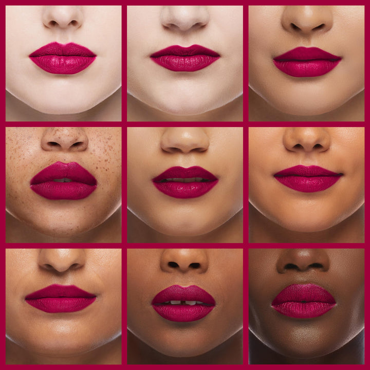 Super Lustrous The Luscious Mattes Lipstick, in Red, 023 Cherries in the Snow, 0.74 oz