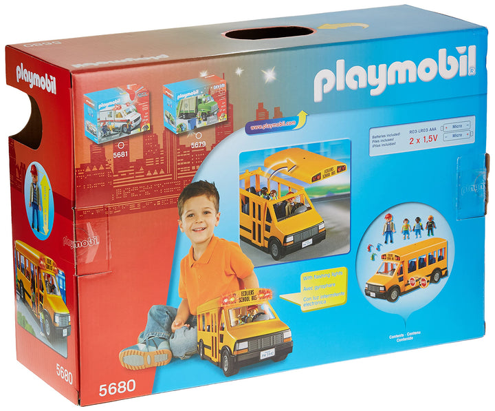 School Bus Vehicle Playset
