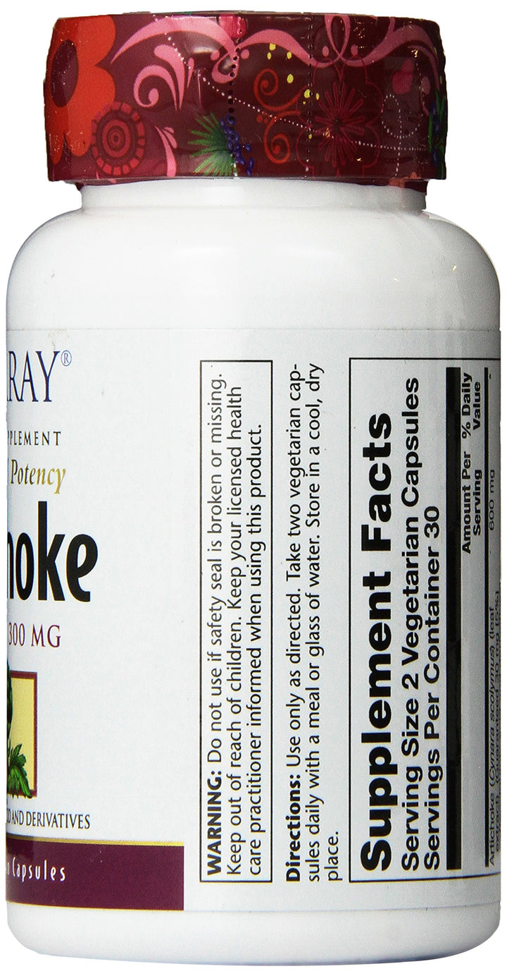 Artichoke Leaf Extract 600mg | Guaranteed Potency | Healthy Liver, Gall Bladder & Digestive Function Support | Lab Verified | 60 VegCaps