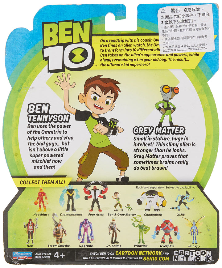Ben & Grey Matter Action Figure, 48 months to 1200 months