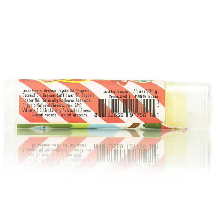 Lappy Lips Organic 100% Natural, Lip Balm Chap stick for Kids, Toddlers (6 flavors) - Organic Essential Oil - for Dry Chapped Lips to Restore and Heal and Make Kids Happy