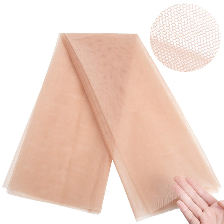1 Yard, Blonde: GEX Swiss Lace Net for Making Lace Wig- 1 Yard (36x40), Blonde Color