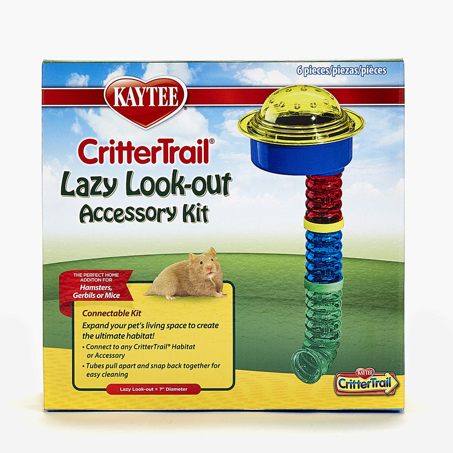 CritterTrail Fun-nel Lazy Look-Out Accessory Kit Small Animal Habitat Tubes