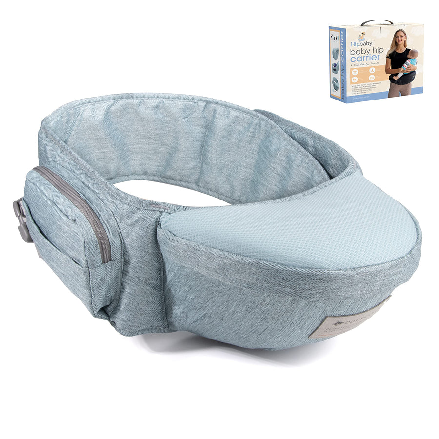 Premium Baby Hip Carrier – Baby Hip Seat Carrier – Safety Certified – Anti-Slip Fabric – Adjustable Strap – Side Pocket – Comfortable Padded Design – Healthy Hip – Ideal for Baby Shower, New Parents